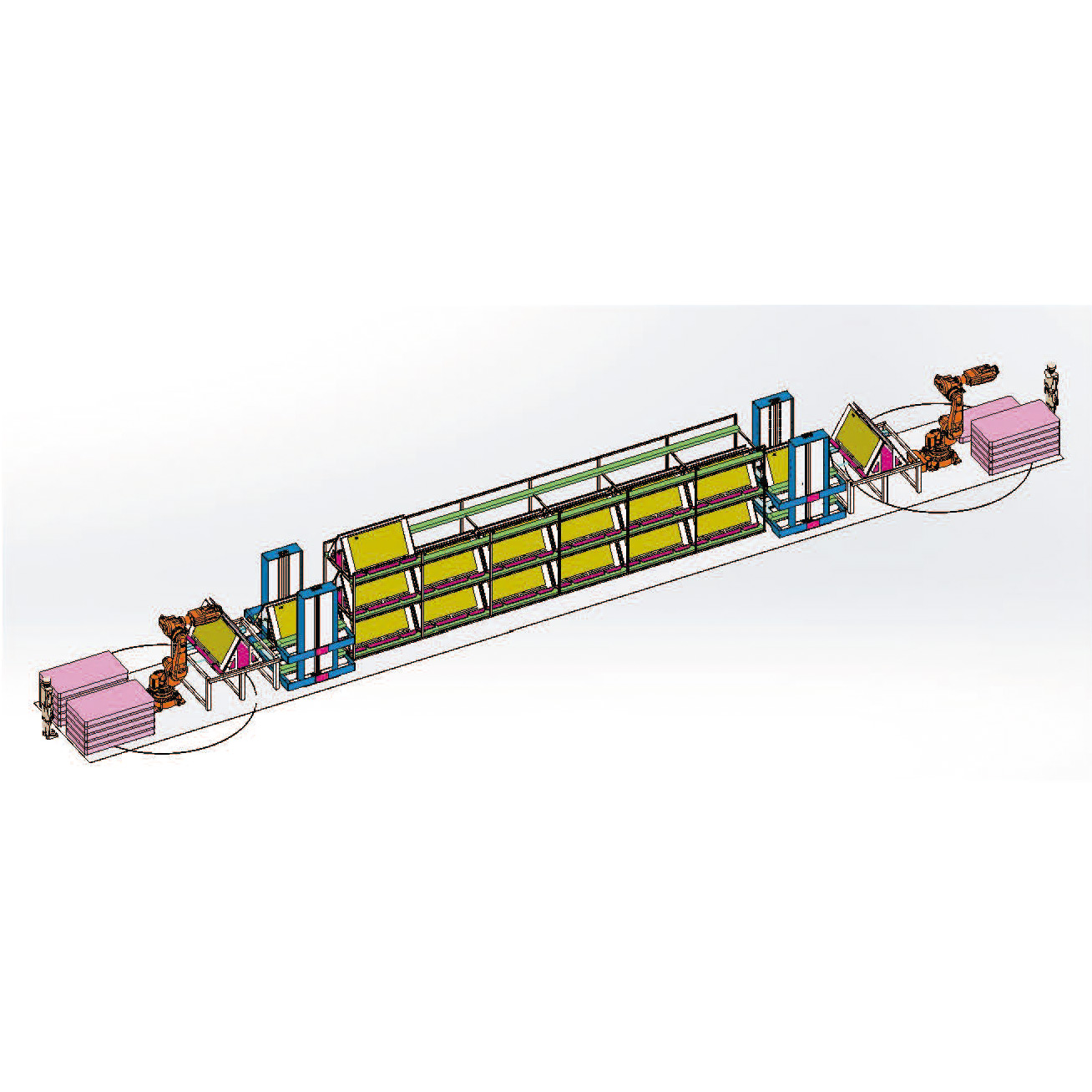 老(lǎo)化測試系統（inline aging動(dòng)态式)
